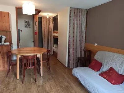 Un ou plusieurs lits dans un hébergement de l'établissement Paradiski proche pistes et commerces vallandry