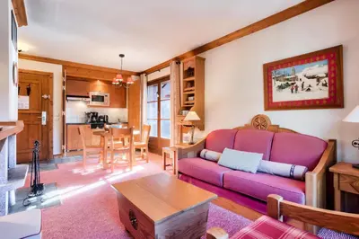 Cuisine ou kitchenette dans l'établissement Résidence Les Arcs 1950 Le Village - maeva Home - Appartement 2 pièces 4 personnes - Prestige MAE-0134