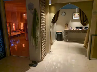 Plan de l'établissement Les Arcs 1800 : Appartement ski in/out avec spa