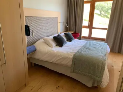 Plan de l'établissement Les Arcs 1800 : Appartement ski in/out avec spa