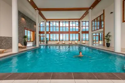 Plan de l'établissement Les Arcs 1800 : Appartement ski in/out avec spa