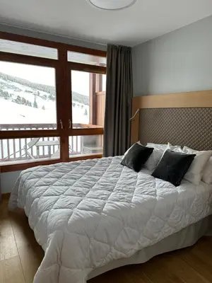 Plan de l'établissement Les Arcs 1800 : Appartement ski in/out avec spa