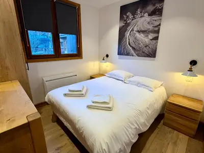Un ou plusieurs lits dans un hébergement de l'établissement Le Refuge d'Ours, Champagny