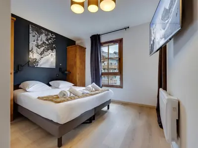 Plan de l'établissement Duplex au pied des pistes avec espace détente - FR-1-686-34