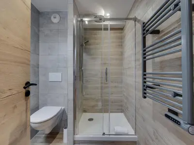 Plan de l'établissement Duplex au pied des pistes avec espace détente - FR-1-686-34
