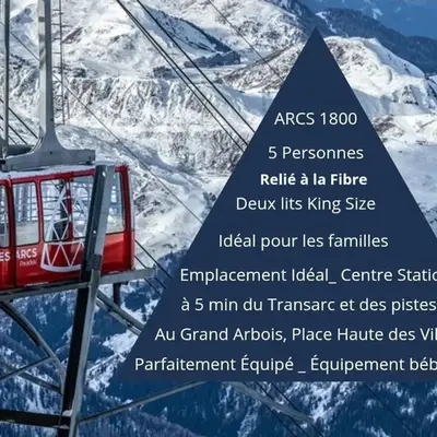 Grand Arbois Appartement 5 personnes Les Arcs 1800