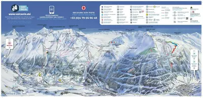 Plan de l'établissement Chalet Regina