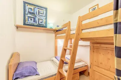 Un ou plusieurs lits dans un hébergement de l'établissement Résidence Saint-Bernard - maeva Home - Appartement 2 pièces 6 personnes - Sélection MAE-1754