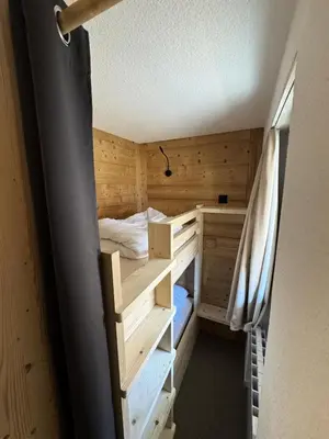 Un ou plusieurs lits dans un hébergement de l'établissement Résidence Les Constellations - maeva Home - Studio 4 Personnes - Confort MAE-2024