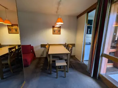 Coin salon dans l'établissement Résidence Les Chalets des Arolles - maeva Home - Studio 4 Personnes - Confort MAE-0014