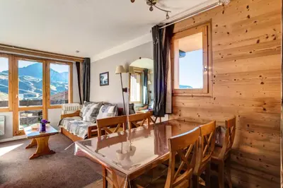 Coin salon dans l'établissement Résidence Les Constellations - maeva Home - 2 pièces 7 personnes Selection MAE-0489