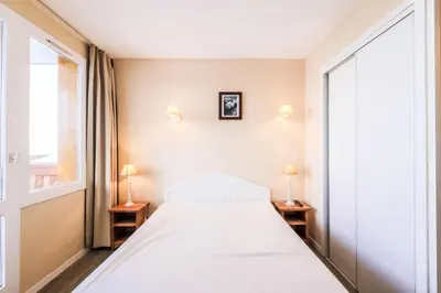 Un ou plusieurs lits dans un hébergement de l'établissement Résidence Les Constellations - maeva Home - Appartement 3 Pièces 8 Personnes - Selection MAE-0330
