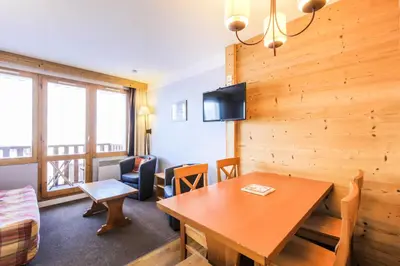 Télévision ou salle de divertissement dans l'établissement Résidence Les Constellations - maeva Home - Appartement 2 Pièces 5 Personnes - Selection MAE-0341