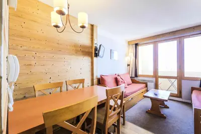 Coin salon dans l'établissement Résidence Les Constellations - maeva Home - Studio 4 personnes Confort MAE-5086