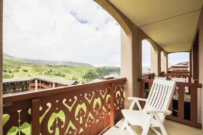 Balcon ou terrasse dans l'établissement Résidence Les Constellations - maeva Home - Appartement 2 Pièces 5 Personnes - Confort MAE-3350