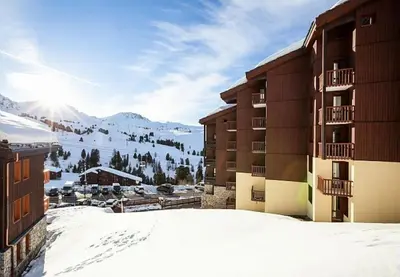 Vue générale sur la montagne ou vue sur la montagne depuis l'appartement