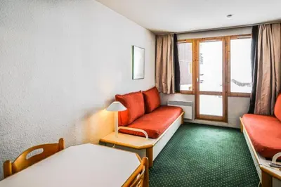 Coin salon dans l'établissement Résidence Les Constellations - maeva Home - Studio 5 Personnes Confort MAE-5963