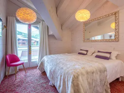 Un ou plusieurs lits dans un hébergement de l'établissement Prestige et luxe au cœur de Val-d'Isère, proche des pistes - FR-1-694-323