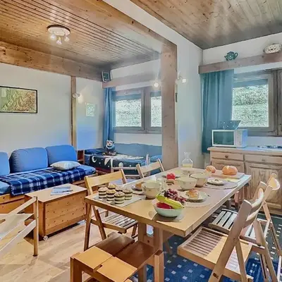 Grand T3 à Val d'Isère avec deux salles de bain - FR-1-411-898
