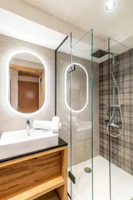 Salle de bains dans l'établissement Apartment Rond Point des Pistes - Val Claret-21 by Interhome