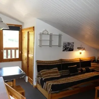 Résidence Croix Du Sud - Studio fonctionnel · Centre station · Vue pistes · Casier à skis MAE-6404