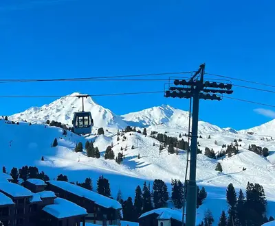 L'établissement Appartement 1 chambre Croix du Sud Belle Plagne en hiver