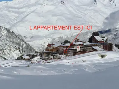 L'établissement Studio Arc 2000 en hiver