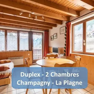 Paradiski - Flat with mountain views
