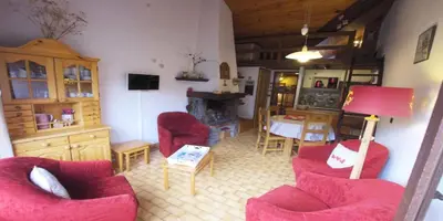 Télévision ou salle de divertissement dans l'établissement Résidence Ancolie - Les Hauts De Planchamp - 2 Pièces pour 6 Personnes MAE-6374