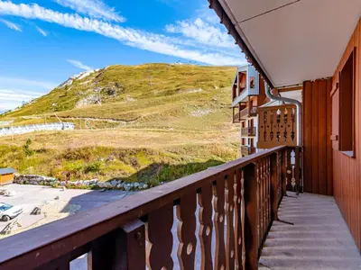 Vue générale sur la montagne ou vue sur la montagne depuis l'appartement