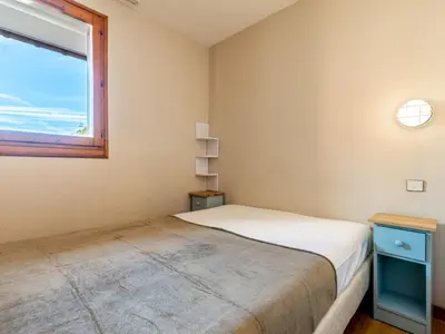 Un ou plusieurs lits dans un hébergement de l'établissement Apartment Le Hameau du Borsat - Val Claret-13 by Interhome