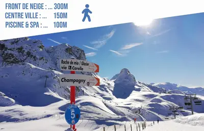 L'établissement Le marmotton, le charme savoyard en hiver