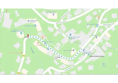 Plan de l'établissement Lodge 10 personnes proche pistes et commerces belle vue
