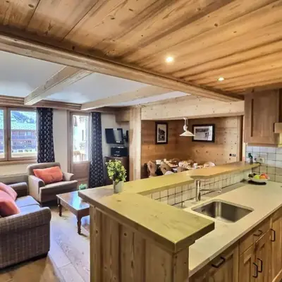 Résidence Aquila - Superbe appartement 3 pièces cabine pour 8 personnes situé à Val d’Isère