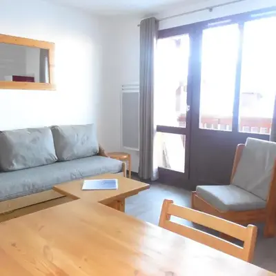 Appartement confortable à La Plagne-Tarentaise 34 m² avec balcon