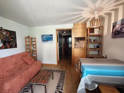 Cuisine ou kitchenette dans l'établissement Résidence Praz De L'ours 2 - Studio 4 personnes à Vallandry en centre station et proche des pistes MAE-4004