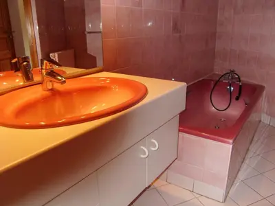 Salle de bains dans l'établissement Résidence la Stellina