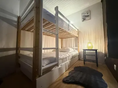 Un ou plusieurs lits dans un hébergement de l'établissement Sefcotel - Studio Cabine COSY MAE-3024
