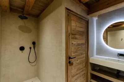 Salle de bains dans l'établissement Le Chat De L'Aiguille