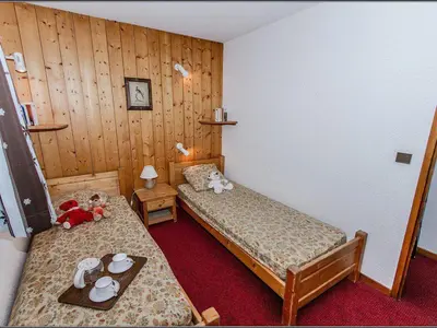 Un ou plusieurs lits dans un hébergement de l'établissement Appartement confortable Centre station - FR-1-518-139