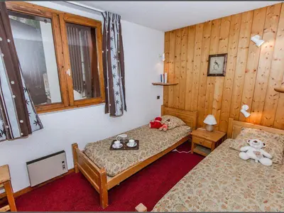 Un ou plusieurs lits dans un hébergement de l'établissement Appartement confortable Centre station - FR-1-518-139