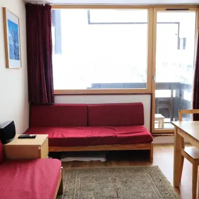 Résidence Home Club - Studio avec vue imprenable retour ski aux pieds MAE-8224