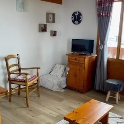 Appartement cosy proche pistes avec balcon et Wifi