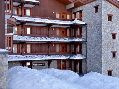 L'établissement Appartement rénové ski aux pieds, balcon, 5 pers. - FR-1-181-2746 en hiver