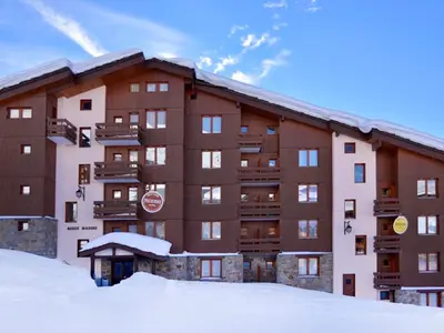 L'établissement Studio chaleureux 2 pers, skis aux pieds, balcon, vue pistes - FR-1-181-2764 en hiver