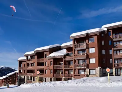 L'établissement Appartement skis aux pieds, animaux admis - FR-1-181-2771 en hiver