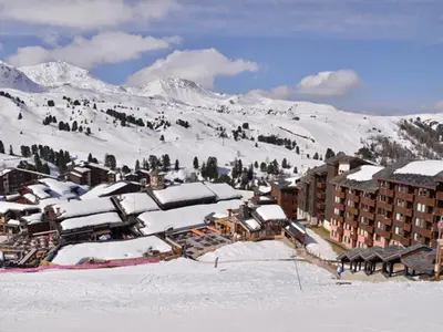 L'établissement Charmant appartement rénové 2 pièces + cabine, accès piste, animaux admis - FR-1-181-2754 en hiver