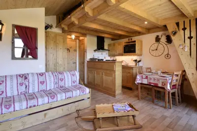 Plan de l'établissement Résidence Croix Du Sud - Magnifique studio rénové · Coeur de station · Vue pistes · Balcon MAE-6311