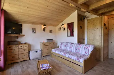 Plan de l'établissement Résidence Croix Du Sud - Magnifique studio rénové · Coeur de station · Vue pistes · Balcon MAE-6311