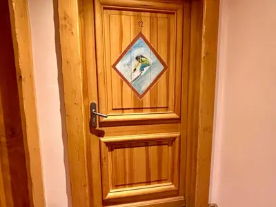 Plan de l'établissement Appartement skis aux pieds pour 6 pers proche centre Vallandry, animaux admis - FR-1-411-918